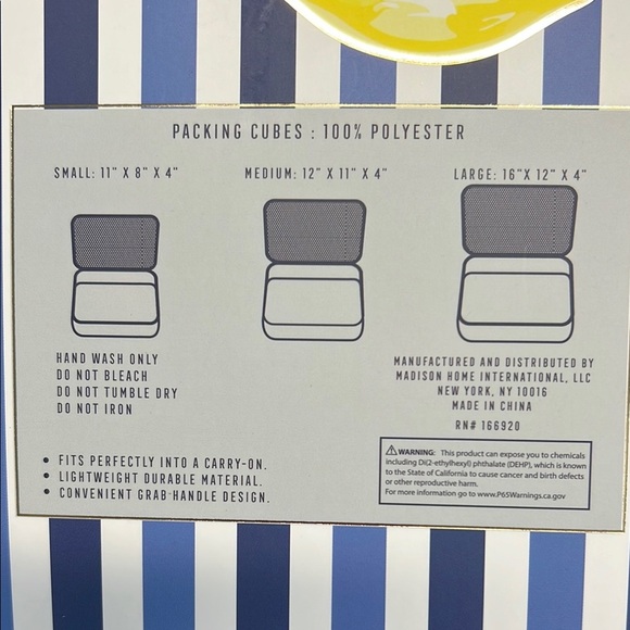 Wandering Moon | Lemon 🍋 Packing Cubes & Tech Organizer - Picture 6 of 13